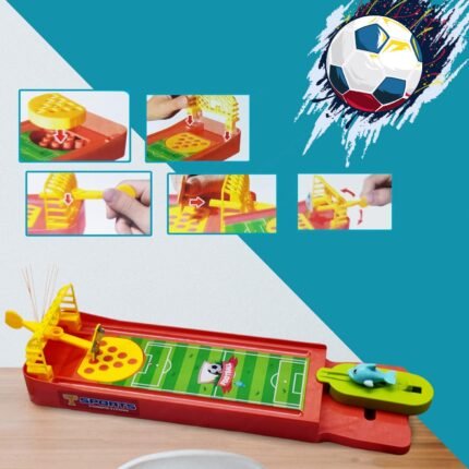 Mini Table Top Finger Football Game for Desktop Game for children Adults, Fun Indoor Finger Bowling Game for Boys Girls, Family Board Game